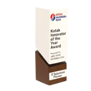 Classic Acrylic Desk Trophy